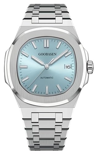 Image of Mens Classic Square Quartz Watches Imitation Mechanical Watches