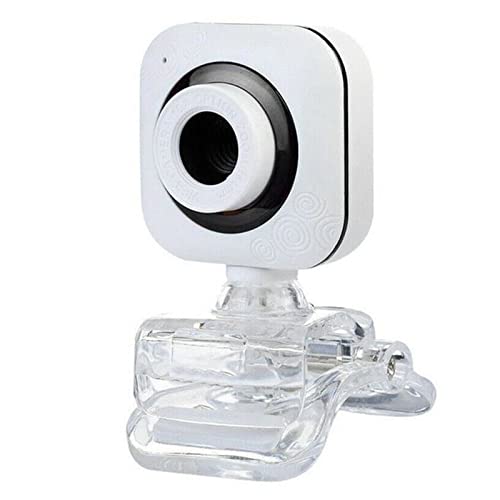 DUnLap Webcam Caméra Web rotative HD Webcams USB PC Caméra d'ordinateur Nuit intégrée LED Lumières for Ordinateur Portable Vidéo de Diffusion de...