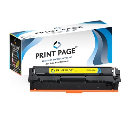 Image of 416A Toner Cartridge Compatible for W2042A for Color LJ Pro Printers M454, MFP M479 (416A - Yellow)