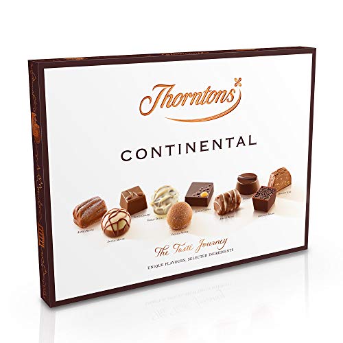 Thorntons Continental Chocolate Gift Set, Assorted White, Milk and Dark