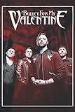  Bullet for My Valentine Notebook: 110 Wide Lined Pages - 6\" x 9\" - Planner, Journal, Notebook, Composition Book, Diary for Women, Men, Teens, and Children