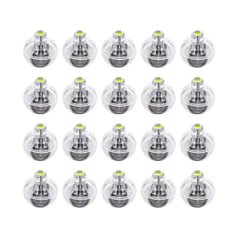 TUPARKA 20 Pcs LED Mini Round Balloon Lights Cover
