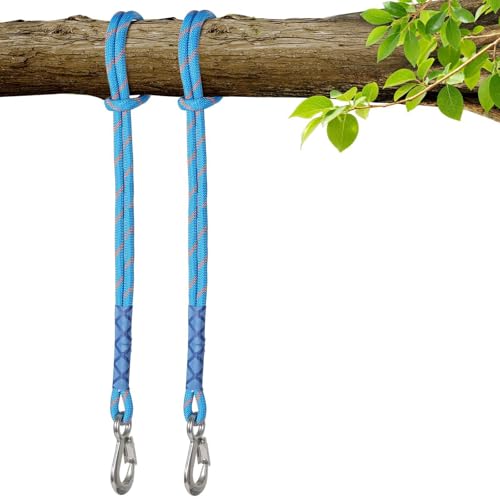 Corde balançoire DASKING avec mousqueton 200kg pour fixation de hamac extérieur