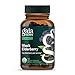Gaia Herbs, Black Elderberry, Organic Sambucus Elderberry Extract for Daily Immune and Antioxidant Support, Vegan Powder Capsules, 60 Count