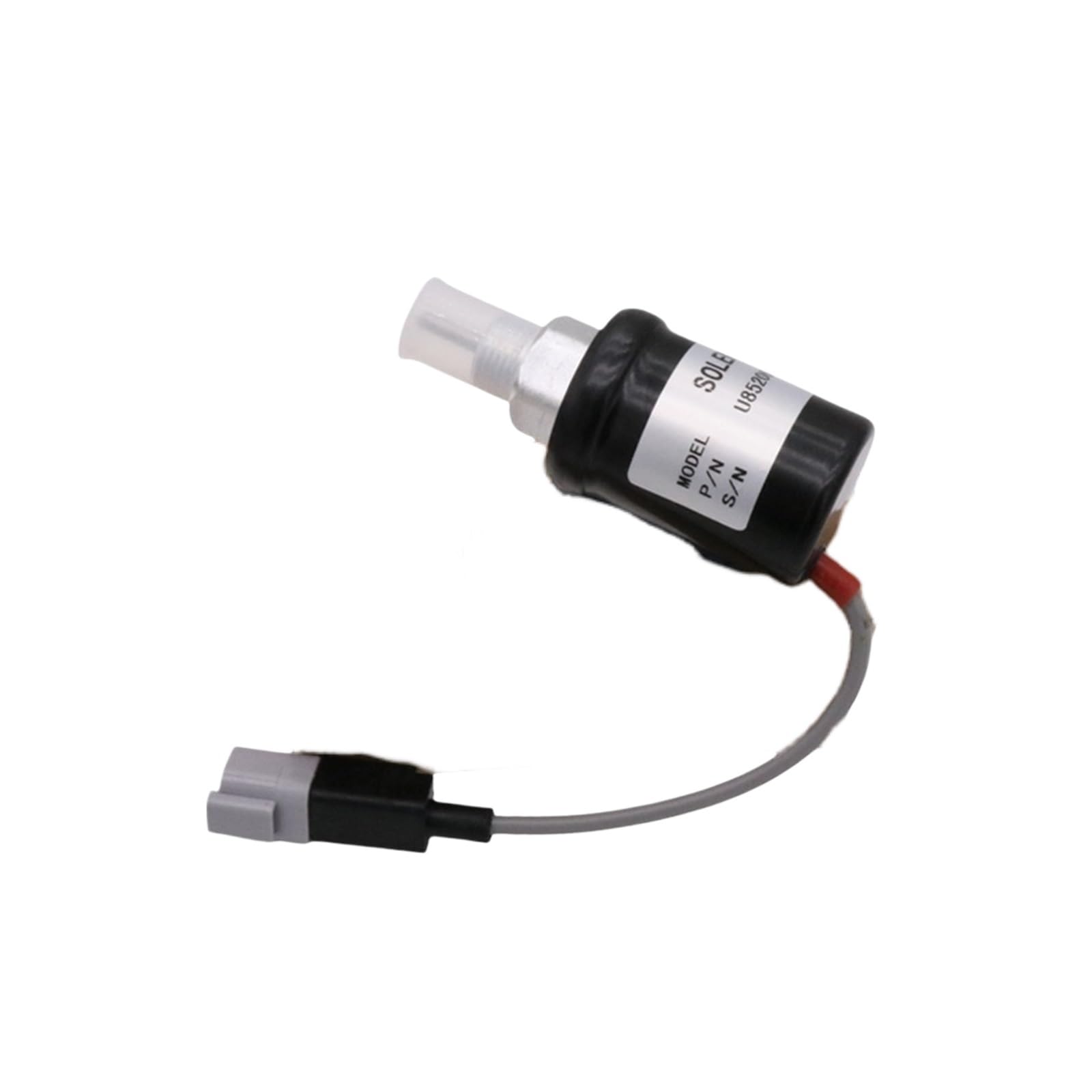 Hdrtcbu Black Solenoid Valve For Perkins 402D 403D 404D 404C 403C Fuel Shut Off Solenoid Valve Fuel Stop Solenoid