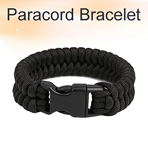 CooBigo 60 Pack Paracord Bracelets Buckles, 5/8, 1/2 and 3/8 Inch Contoured Paracord Buckles, Plastic Side Release Clasp for Parachute 550 Cord Bracelets Clasps Clip Dog Collar Accessories (20 Each)