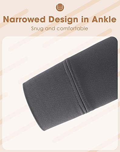 Image of MANCYFIT Thermal Leggings for Women Fleece Lined Pants Long Underwear Bottoms