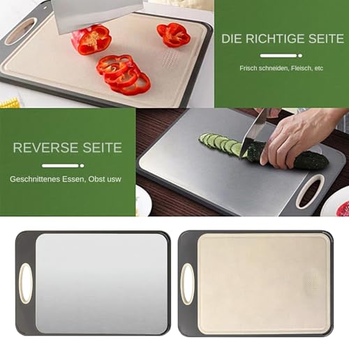 Planche à découper pour la cuisine double face pour viande