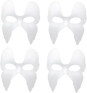 NOLITOY 8 Pçs Máscara De Máscara Infantil Máscara De Halloween Máscara De Polpa De Papel DIY Máscara DIY Máscara Pintura Máscara Facial Cosplay Homens E Acessórios