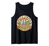 Kuala Lumpur Malaysia Round Travel Souvenir Tourist Gift Tank Top