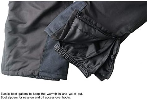 Acme Projects Insulated Skiing Snow Trousers, 100% Waterproof, Breathable, Taped Seam, 10000mm/3000gm