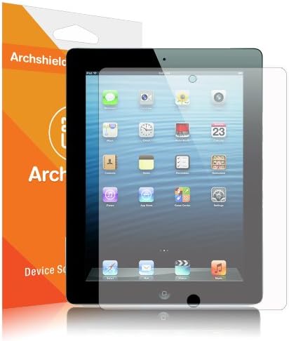 Archshield - iPad 2, 3 & 4 Premium High Definition (HD) Clear Screen Protector 2-Pack - Retail Packaging