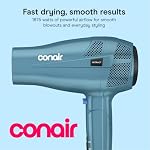 Conair 1, 875-Watt Cord-Keeper Folding Dryer, 1 Count, Blue (289N)