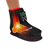 TUOYR Cordless Red Light Therapy for Foot Feet Pain Relief 6000mAh Portable Cordless Near Infrared Light Therapy Ankle Devices Wearable Shose for Feet Muscle Relax Treatment Pad
