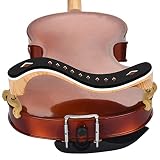 Violin Shoulder Rest for 4/4 and 3/4 Size, Violin Shoulder Rest with Adjustable Design for Width and