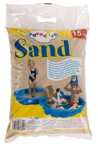 Paradiso Toys Bag of Play Sand 15 kg - Ideal for Sand and Water Play and Sandpits
