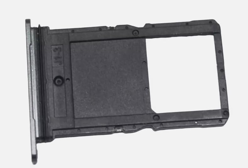 Slot per vassoio per scheda SIM di ricambio compatibile con Motorola RAZR 2024 RAZR 50 (grigio)