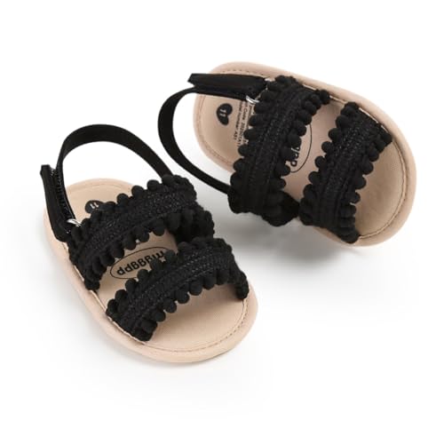Image of Infant Baby Boys Girls Summer Sandals Party Wedding Dress Flats Shoes Newborn Crib Shoes First Walkers Prewalkers 0-18 Months