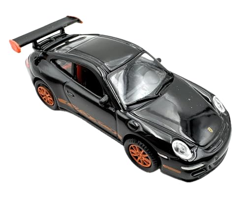 Porsche 911 GT3 RS Model Car (997) 1:87 - Highly Detailed Collector's Model | GT Marketing | Museum Collection | Black