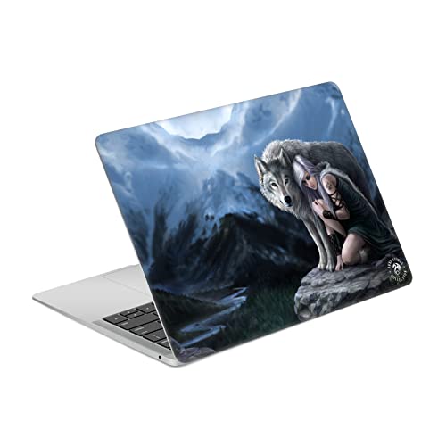 Autocollant Peau MacBook Air 13.3 Vinyle Protection Sticker Coque A1932 A2179 Loup