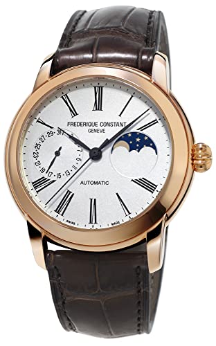 Frederique Constant Classic Moonphase Automatic Silver Dial Men's Watch FC-712MS4H43