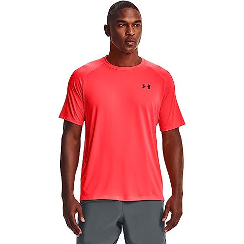 Image of Under Armour Men's Polyester Solid UA Tech 2.0 SS Short Sleeve Tee | 1326413-001