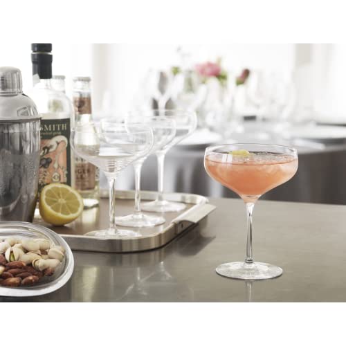 Copas de cóctel Holmegaard Cabernet de cristal soplado con diseño escandinavo 4
