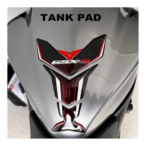 Protege reservoir moto GSX-S anti glisse et protection peinture noire