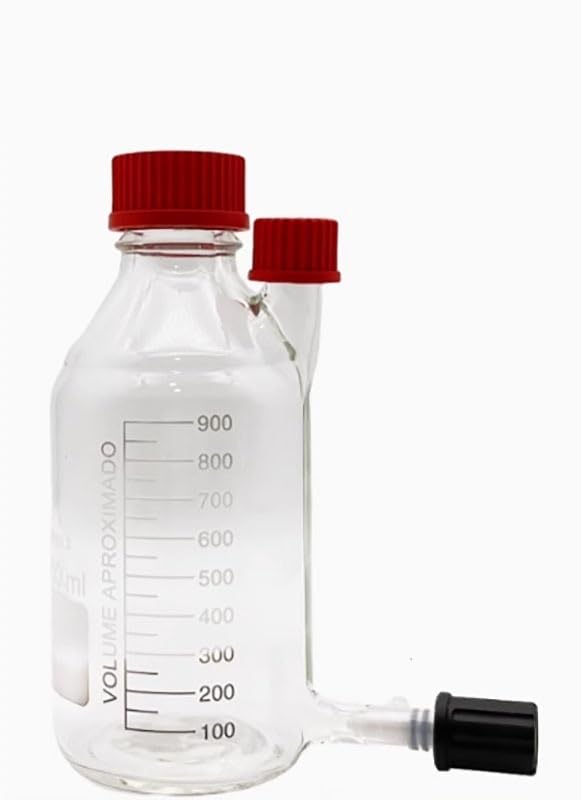 Fermentation Reactor—Sealed Fermentation Bottles (250 mL, 500 mL, 1000 mL, 2000 mL), Suitable for Home Brewing and Laboratory use.(500ML B)