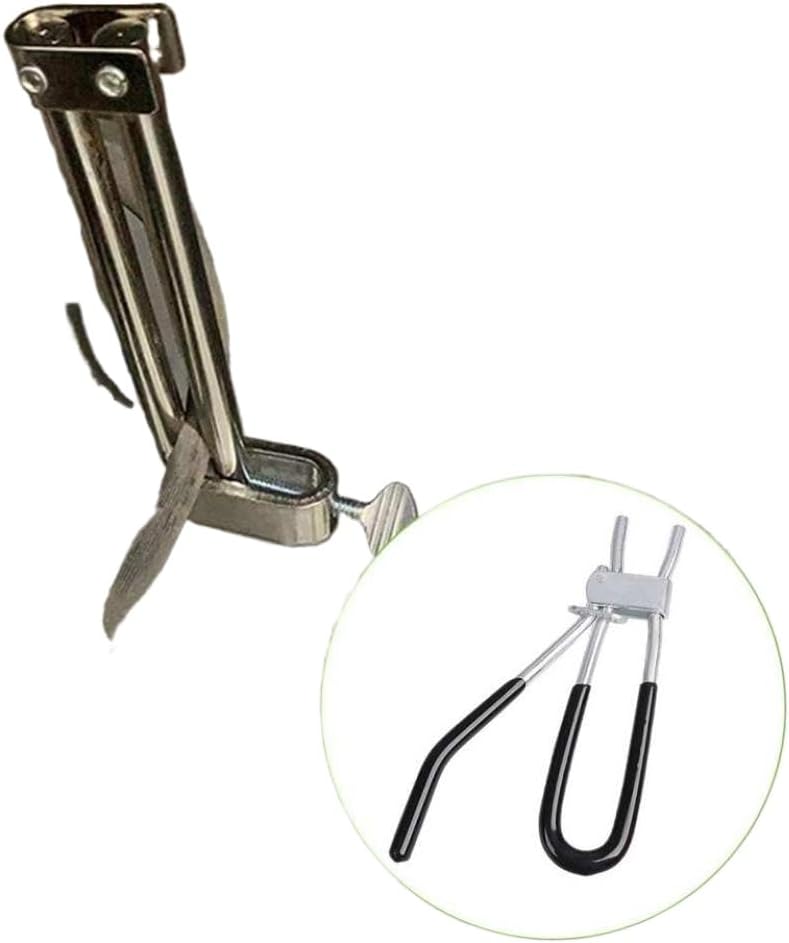 Fluid Line Clamp Fuel Hose Pinch Off Tool 6.1 Inch Long Multifunctional with Sturdy Rounded Jaw Edges