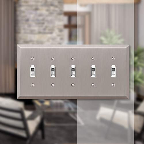 5 Toggle Wallplate Amerelle pour remplacer les plaques usées