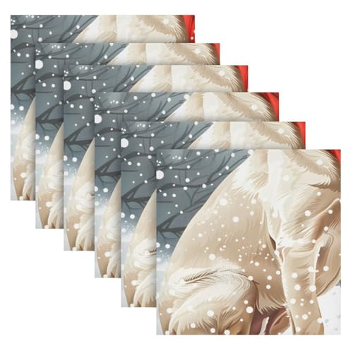 Servilletas de Tela Multicolor 20x20 pulgadas Pack 6 miniatura 2