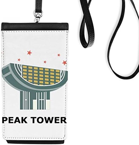 DIYthinker Hong Kong Space Museum Art Deco Gift Fashion Phone Wallet Purse Hanging Mobile Pouch Black Pocket image 2