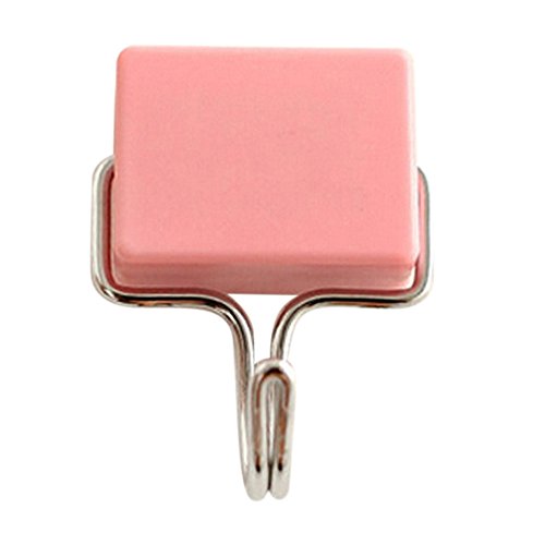 Keliay Hanger Hooks,Creative Tools Magnetic Hooks School Locker Hook Refrigerator Hanger Pink