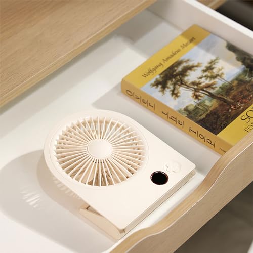 Ventilateur de bureau rechargeable à refroidissement programmable - 2