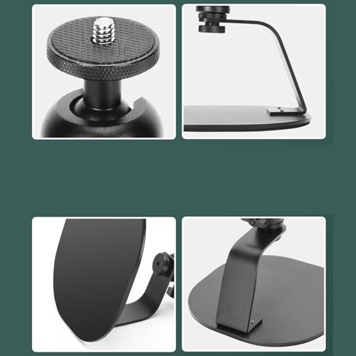 Support de table pour projecteur rotatif à 360° et fixation stable 1/4 - 3