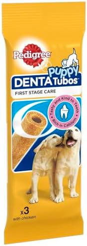 Pedigree Puppy Denta Tubo - Puppy Treats, 3 Sticks