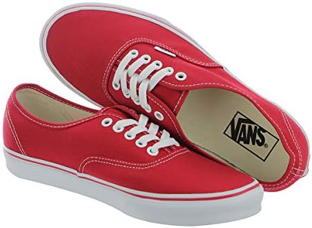 Vans - U Authentic Shoes in Red, Size: 9 D(M) US Mens / 10.5 B(M) US Womens, Color: Red | Image 3