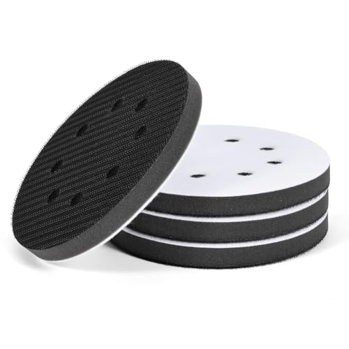 4-Pack 5 Inch Orbital Sander Foam Pads