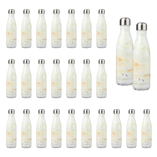 Image of Konokyo 24 Pack 17 oz Insulated Stainless Steel Water Bottle
