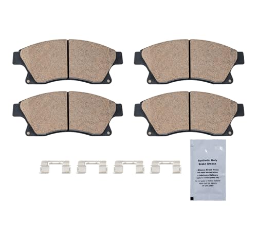 Image of HUSCH D1522 Front Ceramic Brake Pads Kit Fit For Chevrolet Cruze 2011-2015, For Sonic 2012-2017