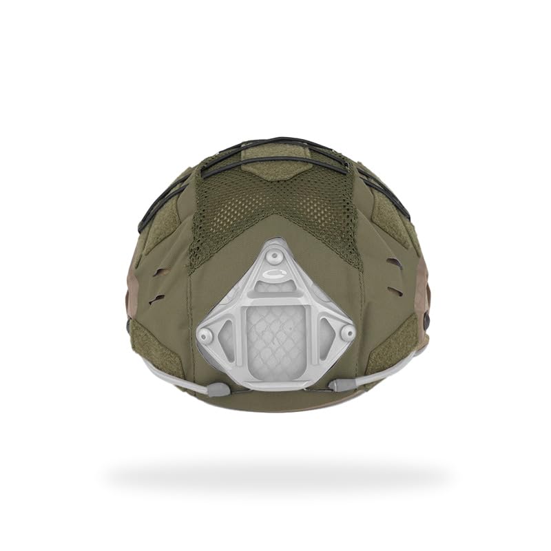 Tactical Cloth Helmet Cover for SF Helmet,Bump Helmet in Size XL or L/XL,Airsoft Helmet Cover,Without Helmet (RG)