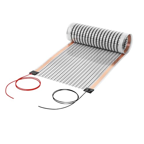 1m Infrarot Heizfolie 24V/DC 30cm breit elektrische Fußbodenheizung 130 Watt