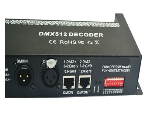 Variateur 60A décodeur DMX512 RGB pour harmoniser l'éclairage LED - 5