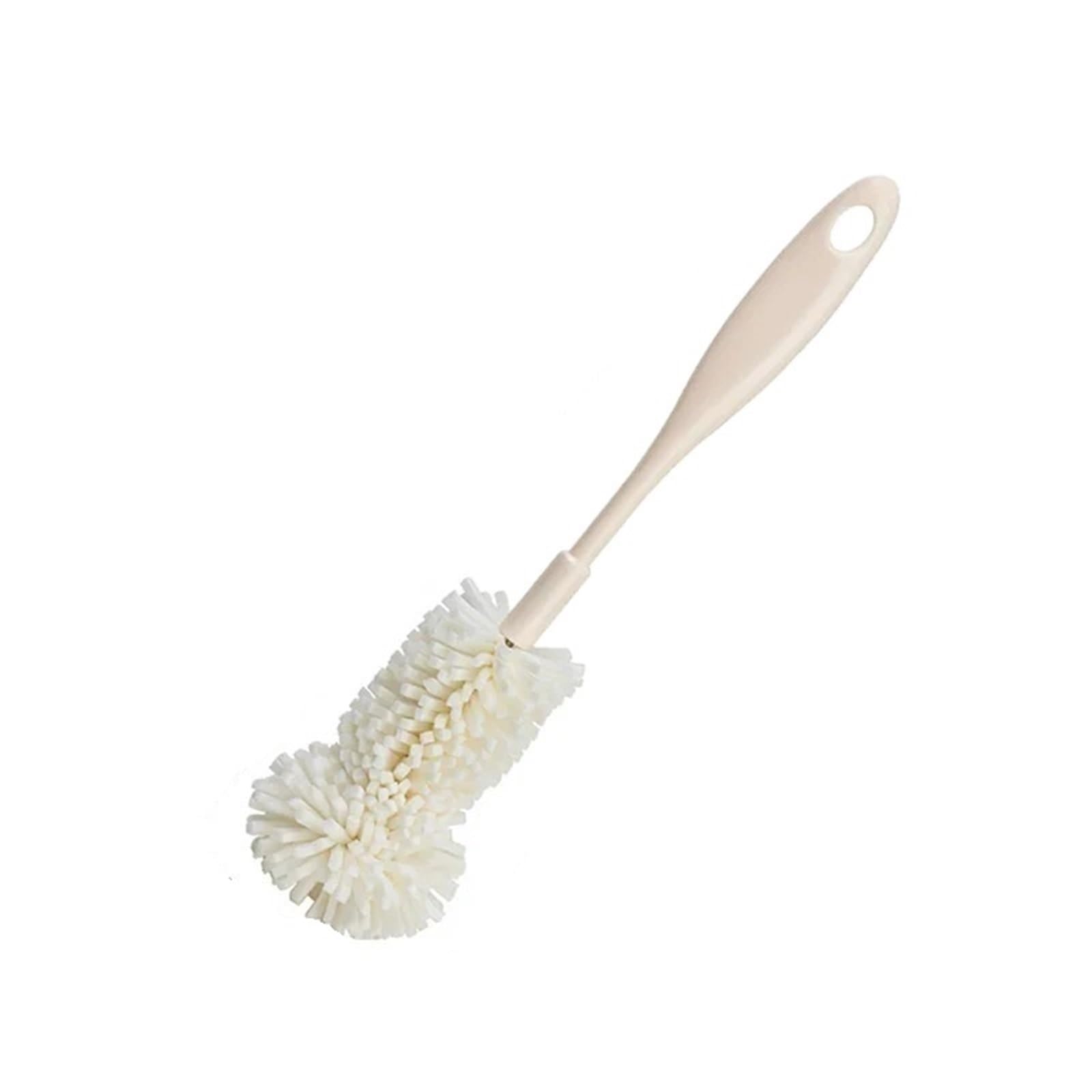 bottle brush Sponge Brush Cup Scrubber Glass Cleaner Kitchen Cleaning Tool Long Handle Drink Wineglass Bottle Household(26cm)