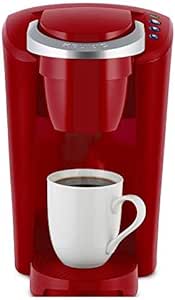 Keurig K-Compact Single-Serve K-Cup Pod Coffee Maker, Red