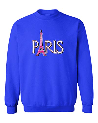 Paris - Eiffel Tower France French Toddler Fleece Crewneck Sweater