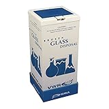 VWR 56617-801 Broken Glass Floor Disposal Carton, 68.5 cm Height, 30.5 cm Width, 30.5 cm Length (Pack of 6)