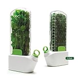 Prepara Herb Savor Deluxe Fresh Herb Keeper - Compact for Sleek Fridge Storage, BPA Free Plastic - Plant Hydration Container Prolongs Freshness Up to 3 Weeks - Dishwasher Safe (2-Pack)