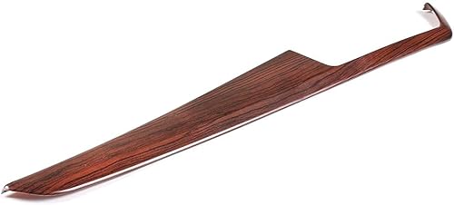 Miniatura 7 de Panel de cubierta de tablero de consola central de automóvil de fibra de carbono de grano de madera de pino ABS para Mercedes Benz Clase C W204